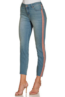 racer stripe jeans